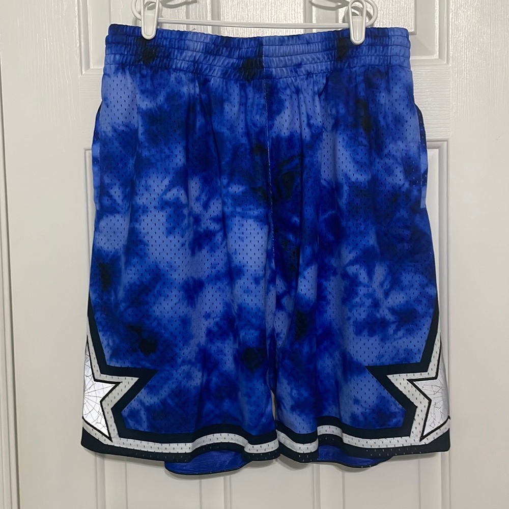 Men’s Mitchell & Ness NBA Galaxy Swingman Shorts Orlando Magic 1993 - Size Large